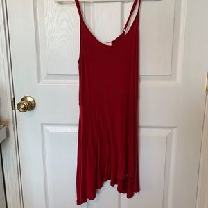 Simple Red Dress